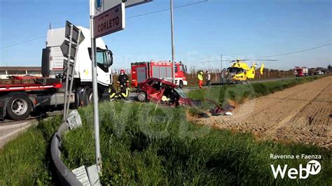 incidente a prada ravenna 20 novembre 2018